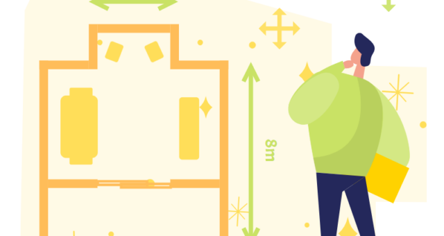 How to Avoid Dimension Figure Overlapped with Dimension Line in Floor Plan