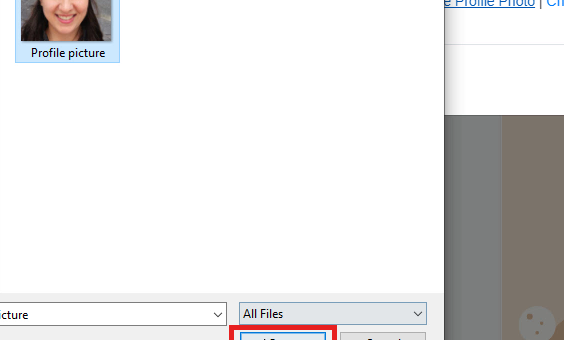How to change my profile photo?