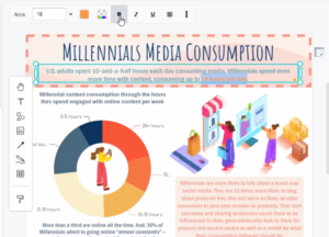 Edit the style of a word in a paragraph