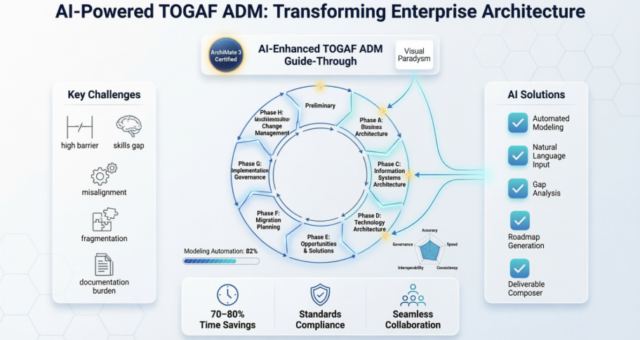 TOGAF ADM Guide-Through: Eine Fallstudie zur künstlich-intelligenten Implementierung des TOGAF ADM mit Visual Paradigm