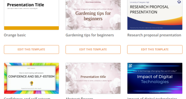 Design stunning PowerPoint templates with VP Online