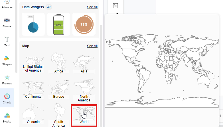 How to create a pictorial chart?