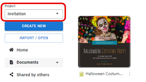 How to Organize Your Designs into Project