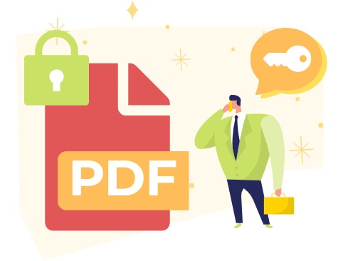 How to specify encryption for a PDF