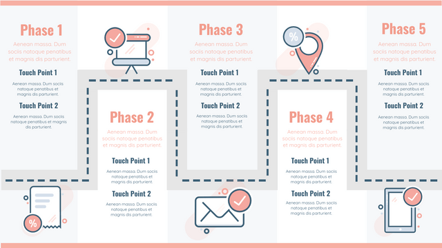 Customer Journey Maps template: Customer Journey for Infographic (Created by Visual Paradigm Online's Customer Journey Maps maker)