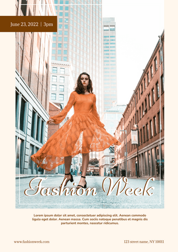 Fashion Week Poster