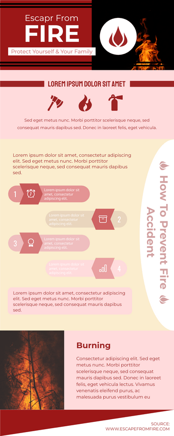 Fire Safety Infographic