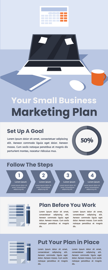 Marketing Plan Infographic