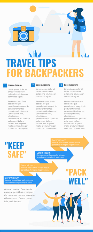 Travel Tips Infographic