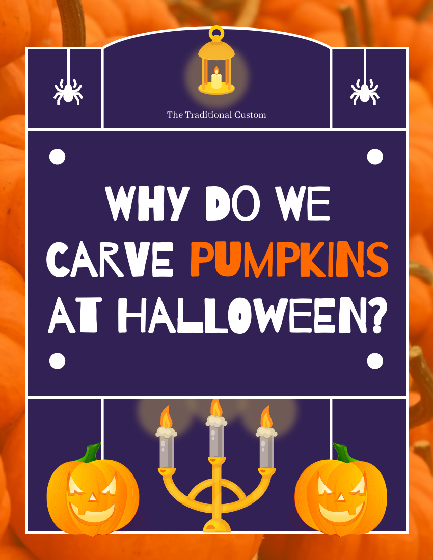 Booklet template: Why Do We Carve Pumpkins at Halloween? (Created by Visual Paradigm Online's Booklet maker)