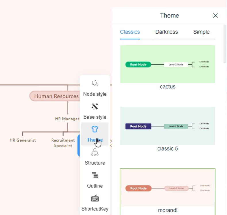 How to Create Organization Chart using Visual Paradigm Smart Board