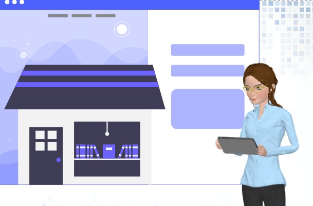 A animation template of marketing animation video for real estate promotion