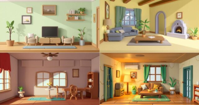 Stunning Background Examples from AniFuzion