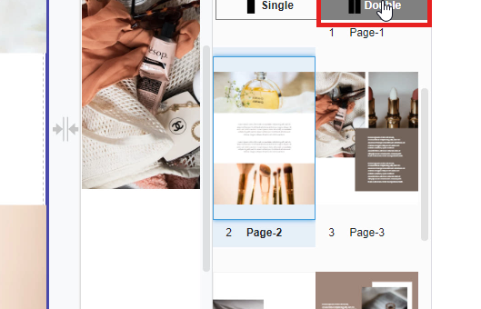 How to view two pages side by side?