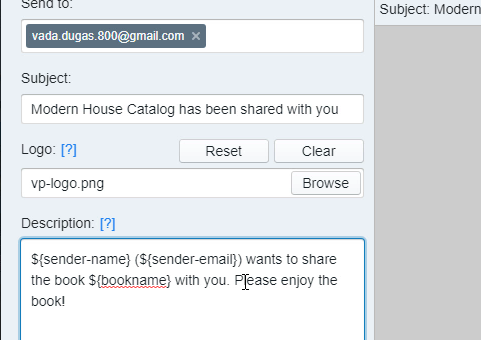 How to invite someone to read your book via Email?