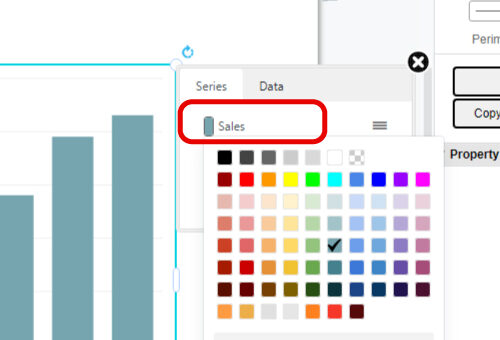 How to Change Data Series of a Chart