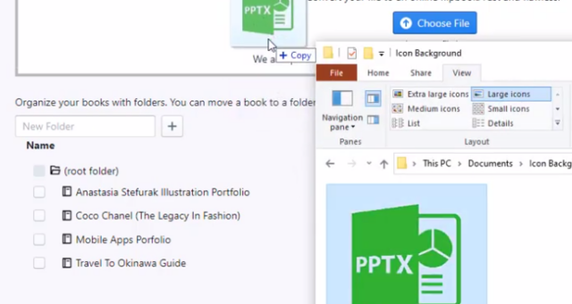 How to Upload a PowerPoint file to Become a Flipbook
