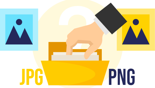 Should I use PNG or JPG?