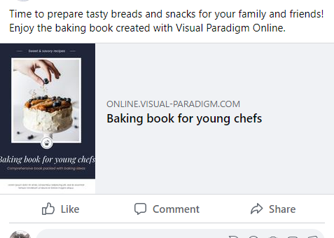 Share My Flipbook Via Facebook