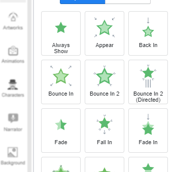 How to Add Enter & Exit Effect to a Character