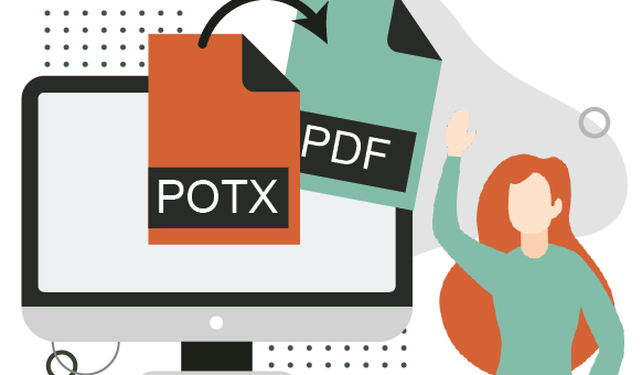 How to Convert POTX File to PDF for FREE