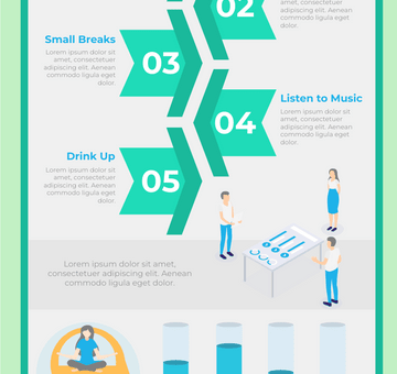 How to Boost Workplace Productivity Infographic