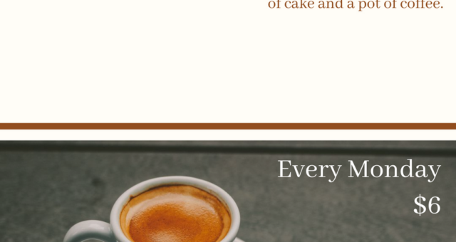 Coffee And Cake Poster