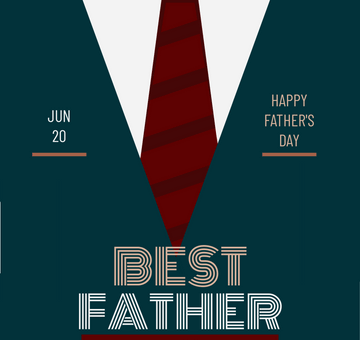 Father’s Day Graphic Poster