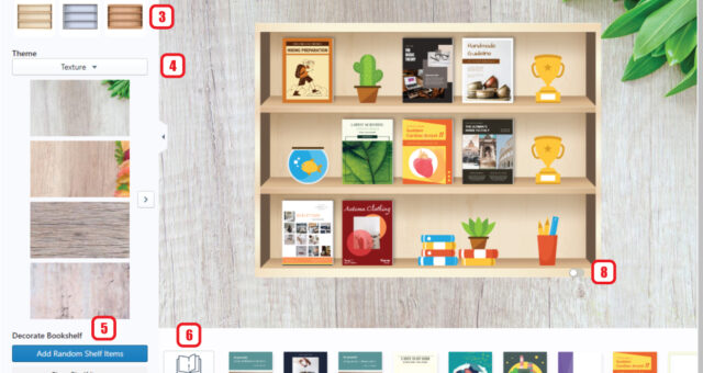 Showcase My Flipbook With A Bookshelf