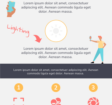 How to Take a Good Selfie Infographic