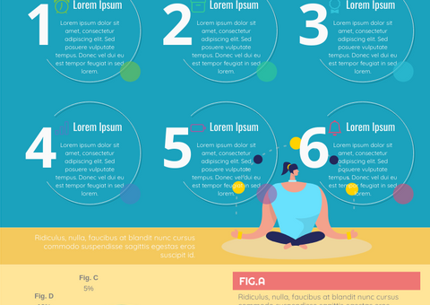 How to Maintain a Healthy Lifestyle Infographic