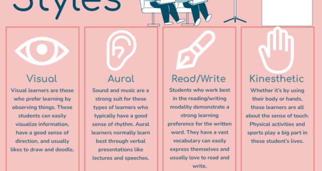 Learning Styles Infographic