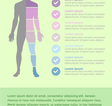 Living Habits Infographic