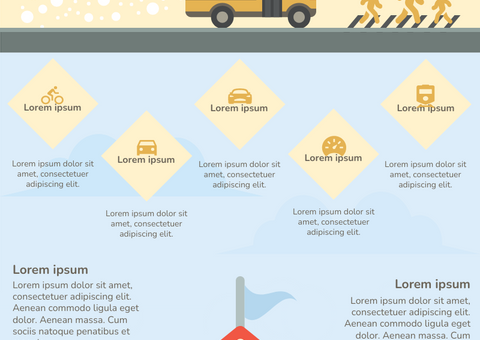 Infographic Of Crossroad Safety