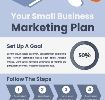 Marketing Plan Infographic