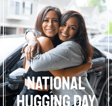 National Hugging Day Poster