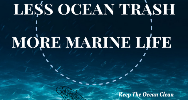 Ocean Poster With Slogan