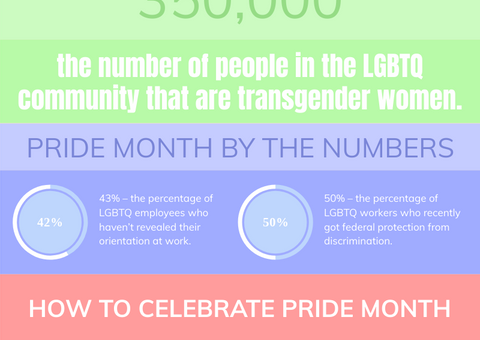 Pride Month Celebration Infographic