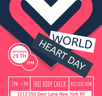 Professional Free Body Check Poster