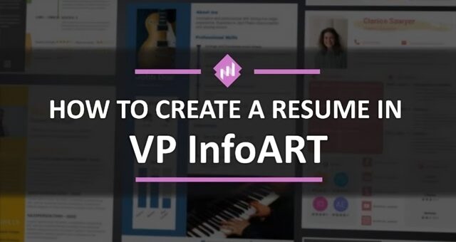 How to create a resume using Visual Paradigm Online