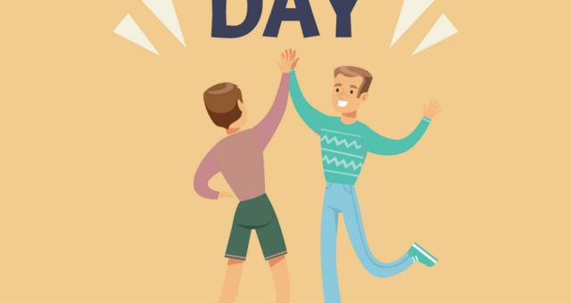 Simple Friendship Day Park Poster
