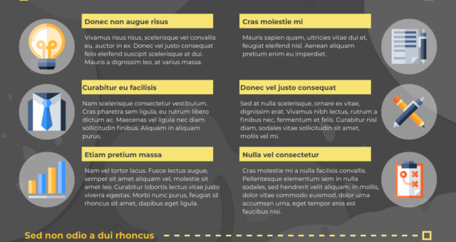Startup Business Horizontal Infographic