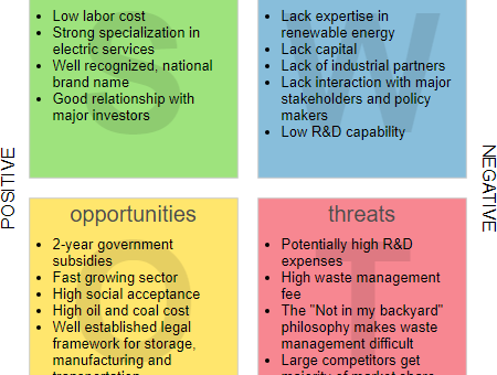 Case Study: SWOT Analysis of a Waste Management Company