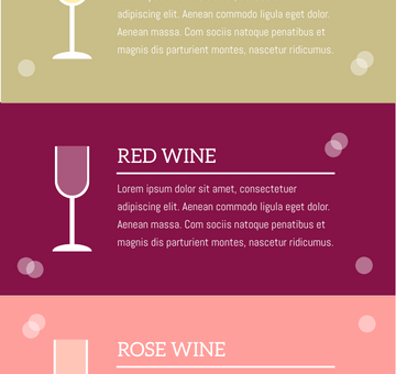 The Types of Wine Infographic