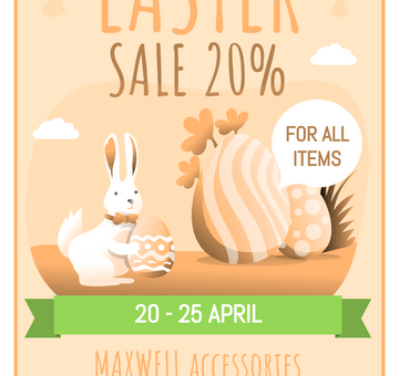 Vintage Bunny Sales Poster