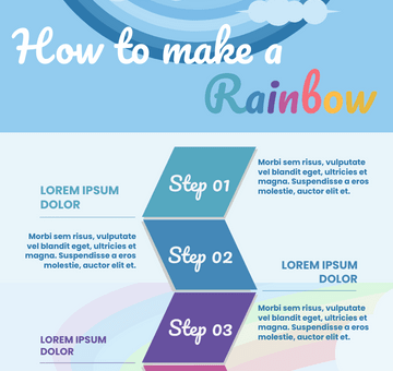 Make A Rainbow Infographic