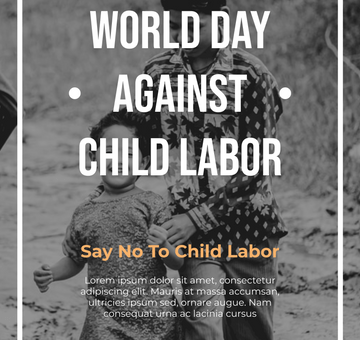 World Day Against Child Labor Poster