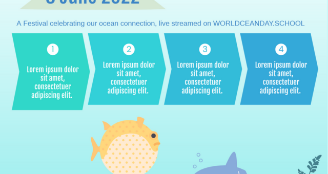 World Ocean Day Poster With Details