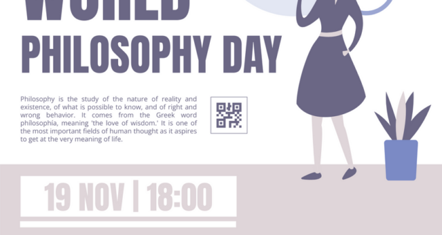 World Philosophy Day Workshop Poster