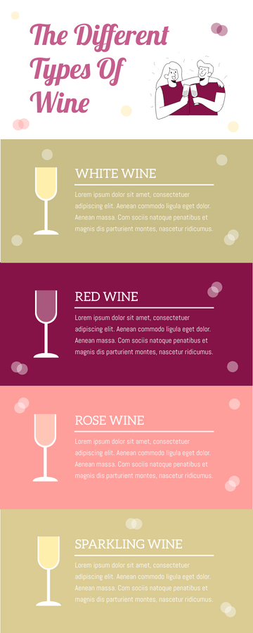 葡萄酒信息圖的類型